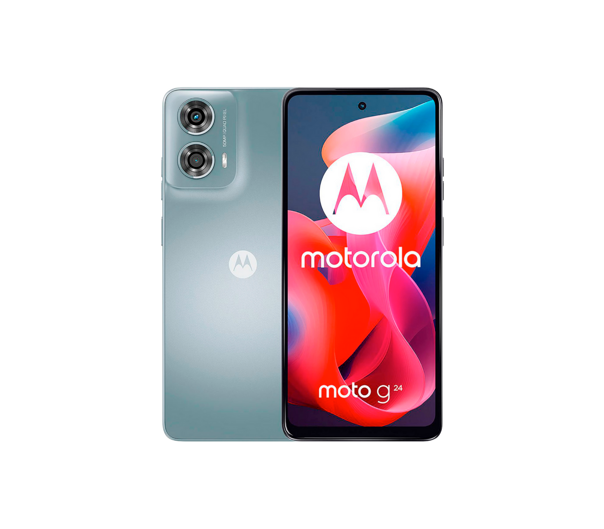 Celular G24 (4+4GB+256GB) gris acero Motorola