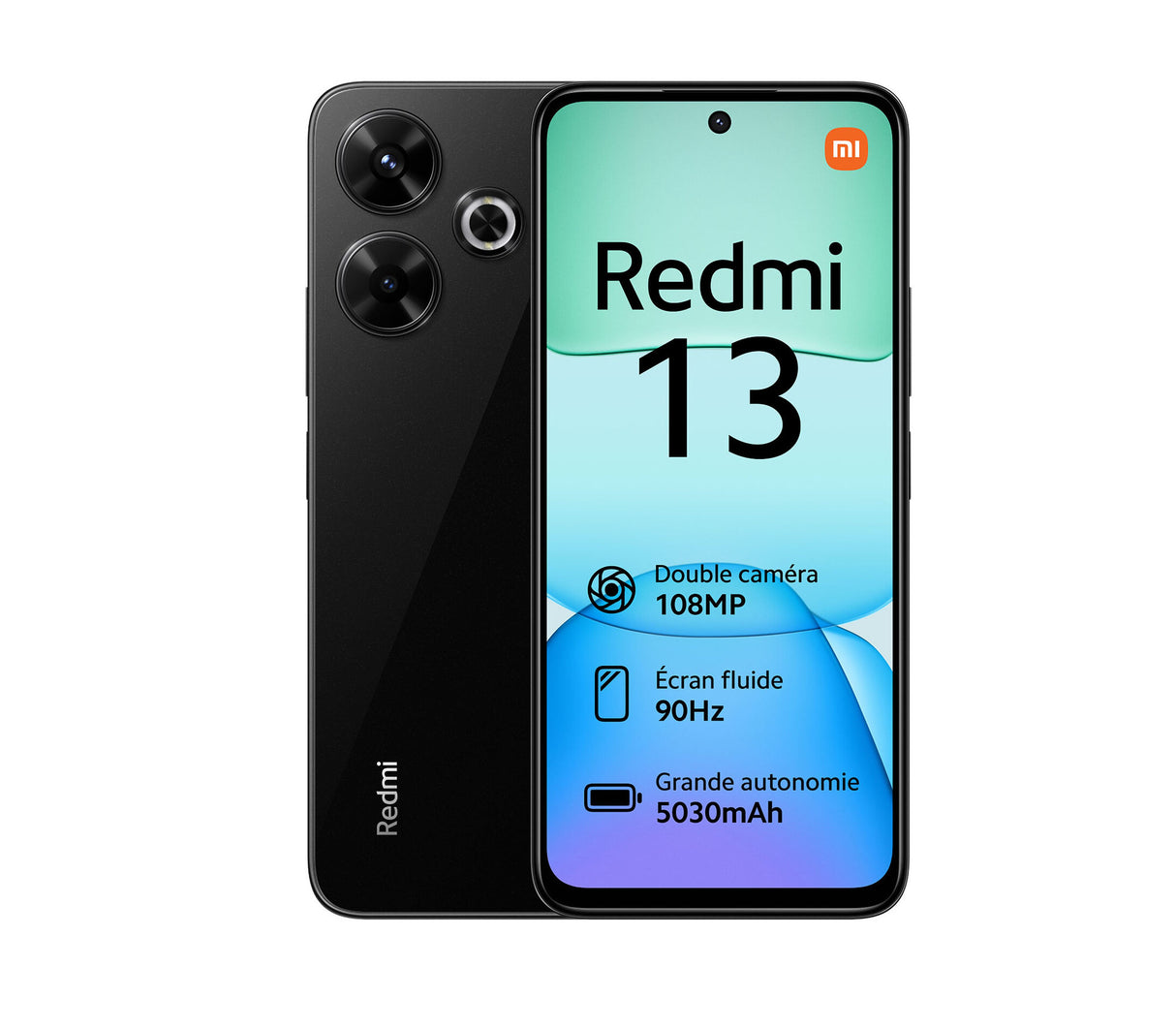 Celular Redmi 13 8/256GB Midnight Black Xiaomi