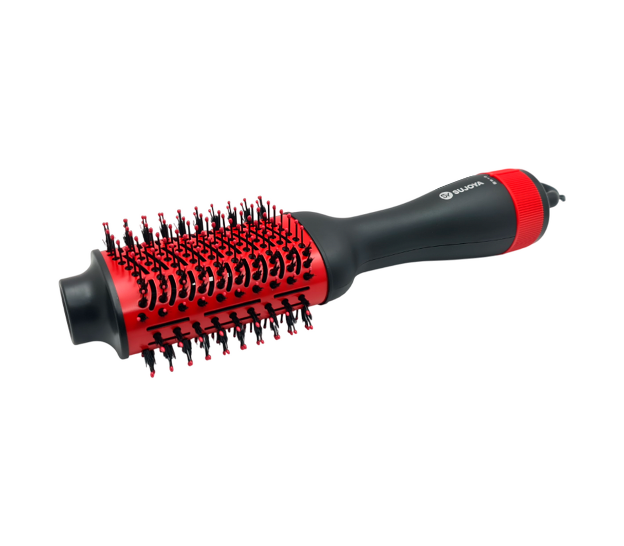 Cepillo secador negro/rojo Sujoya