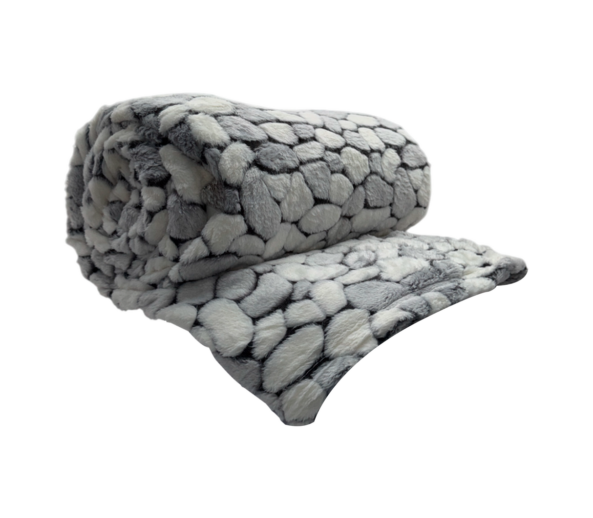 Cobija hipoalergénica 180x200cm estampada Logan & Mason