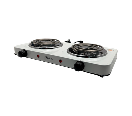 Cocina eléctrica 2h de caracol blanca Roccia