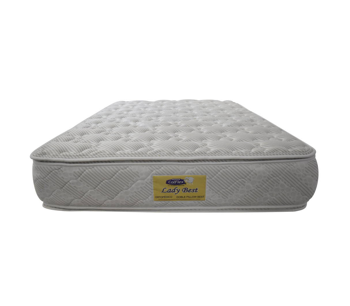 Colchón King (200cm X 200cm) Lady Best Ortopédico 2 Pillow Encapsulado Colflex