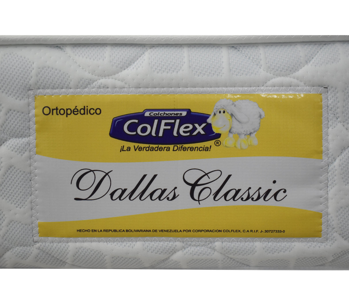 Colchón matrimonial Colección Dallas Classic Colflex