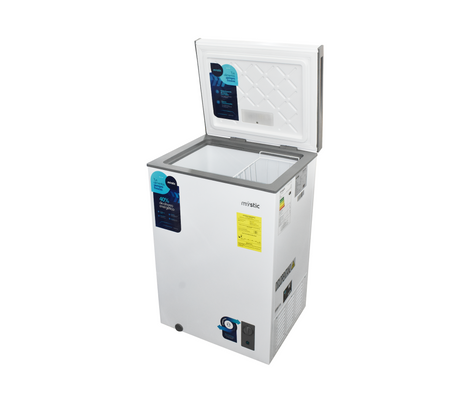 Congelador horizontal 100 litros Blanco Mystic