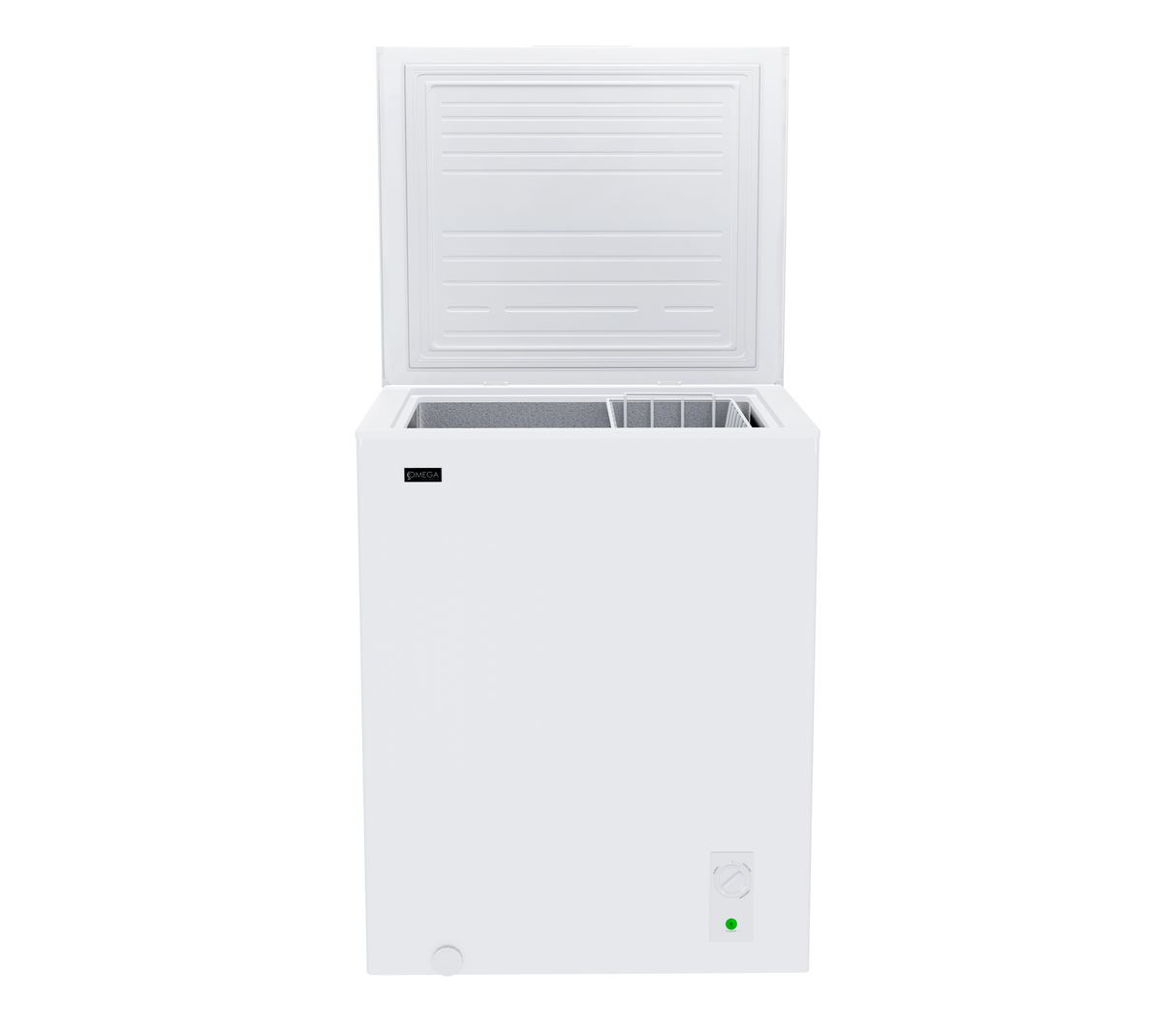 Congelador horizontal 142l blanco/int aluminio Omega Electronics