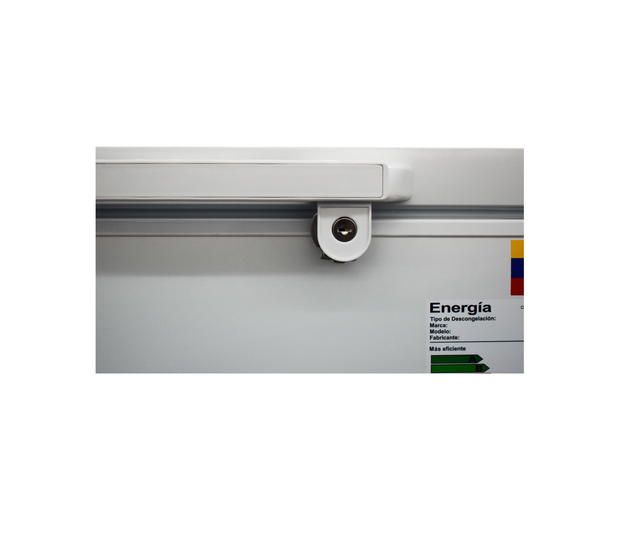 Congelador horizontal 160 litros blanco KR