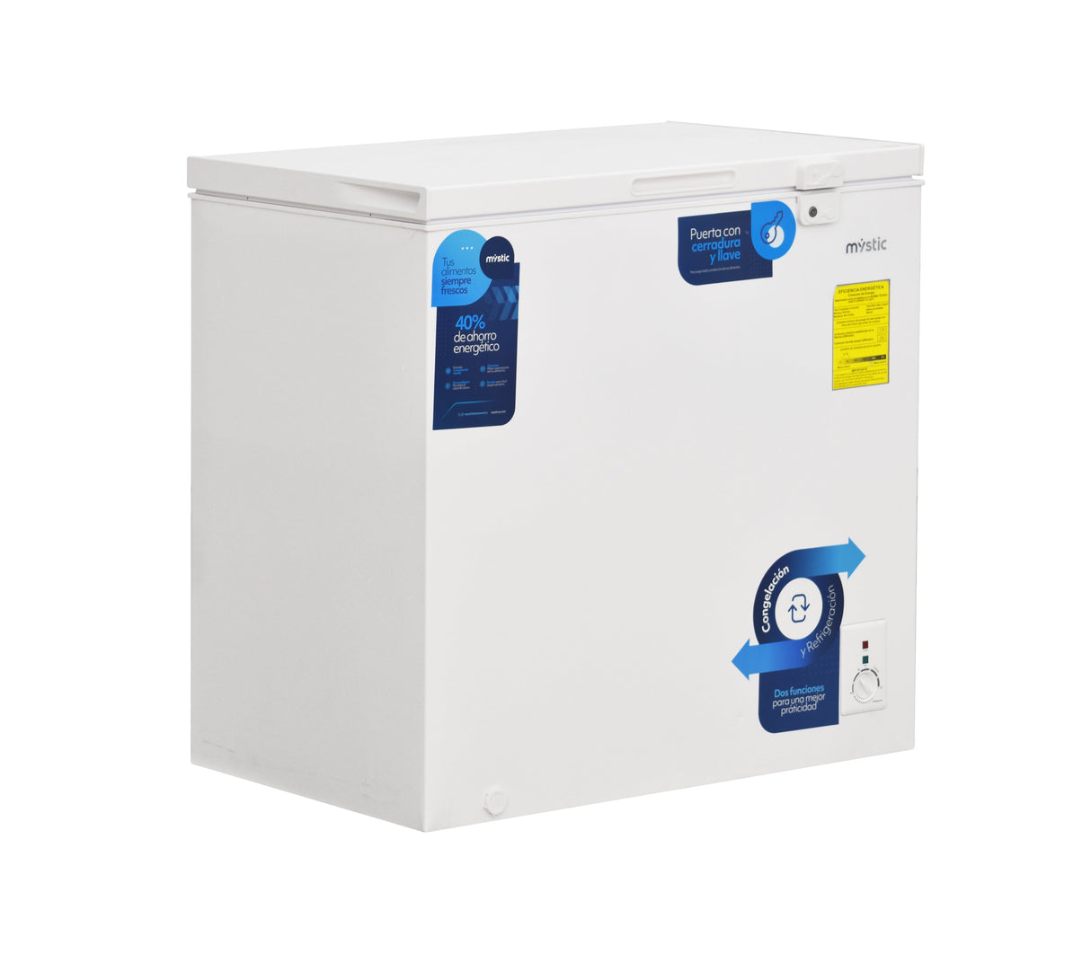 Congelador horizontal 200 litros MYFZ200L Mystic