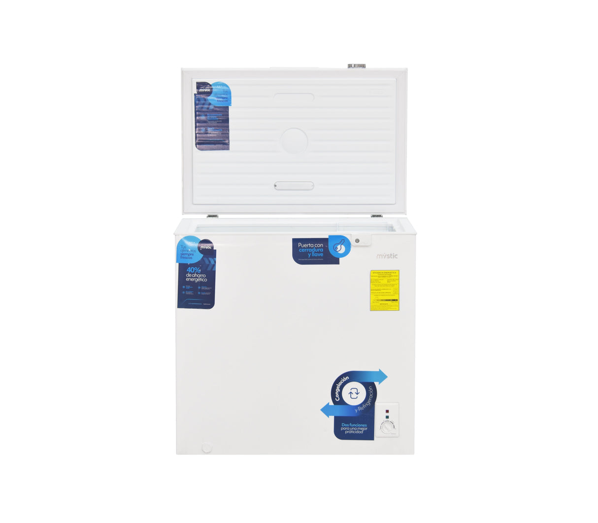 Congelador horizontal 200 litros MYFZ200L Mystic