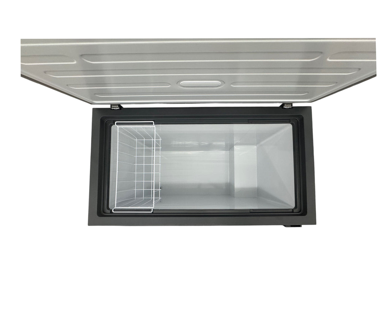 Congelador horizontal 254 litros gris Newkool