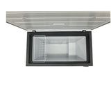 Congelador horizontal 254 litros gris Newkool