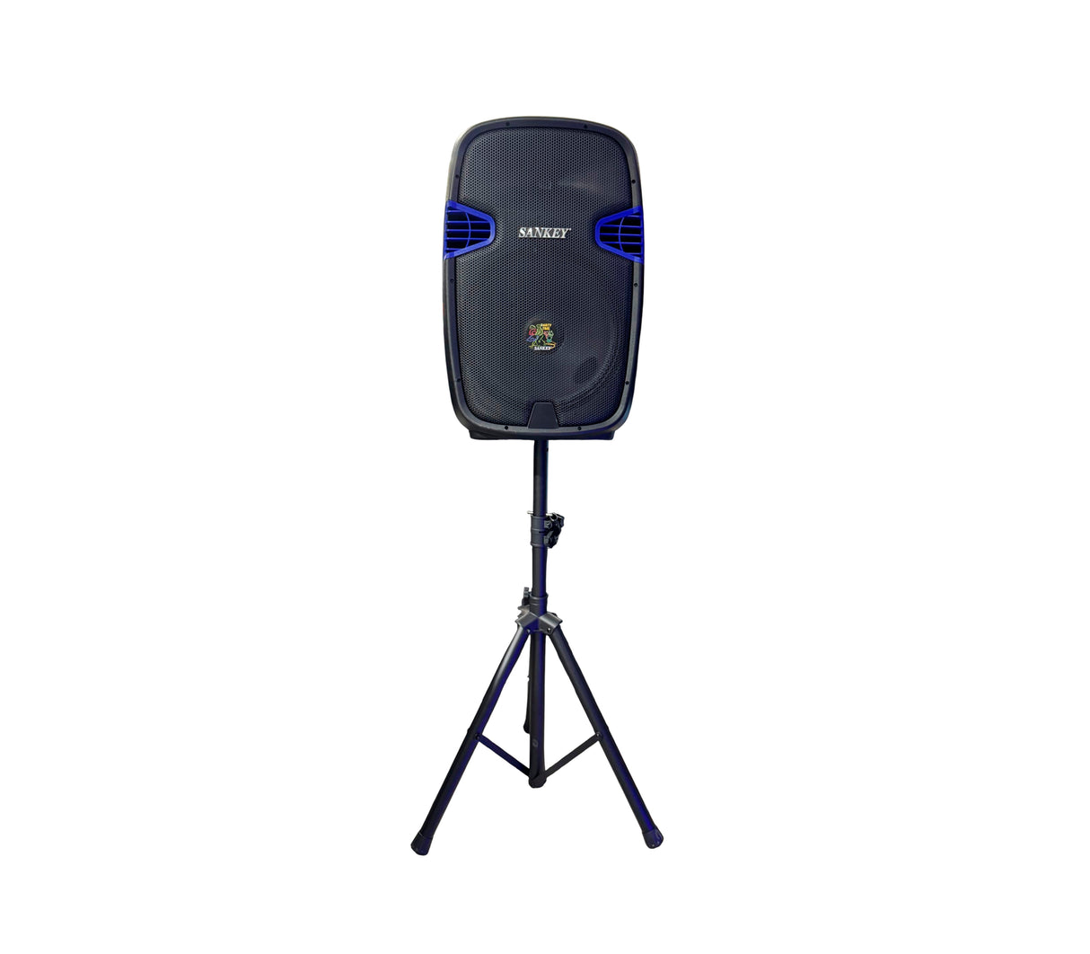 Corneta Pro 15" 175W Subwoofer amplificador/Bluetooth/TWS con paral Sankey