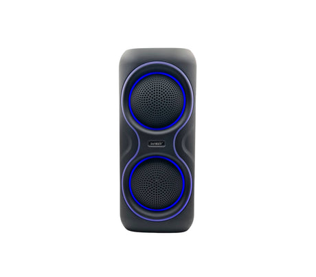 Corneta recargable 8"x2 portátil karaoke/16w Sankey