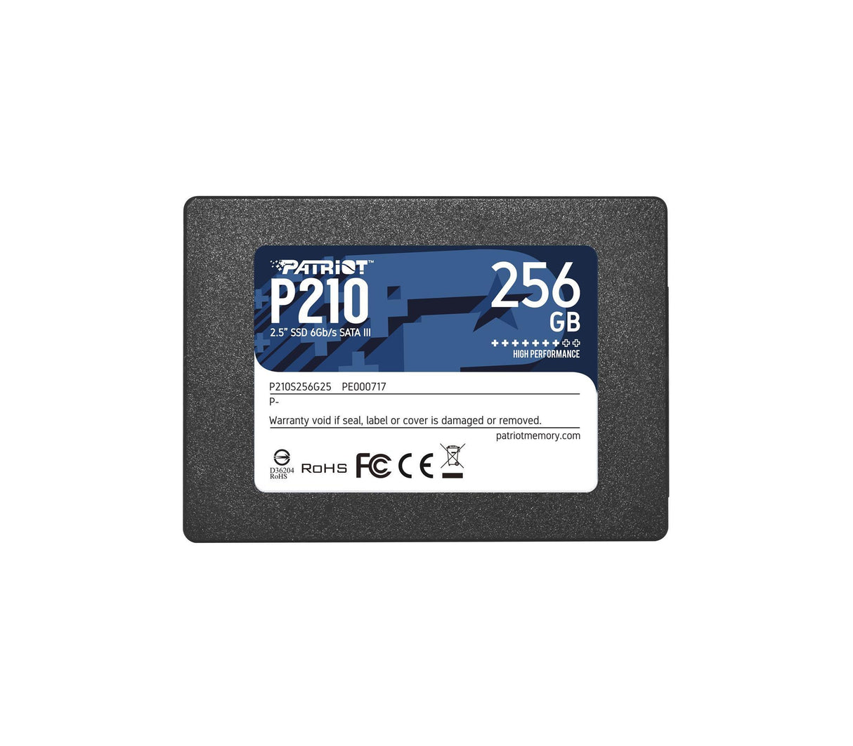 Disco duro SSD 256GB 2.5" Sata 3 Patriot
