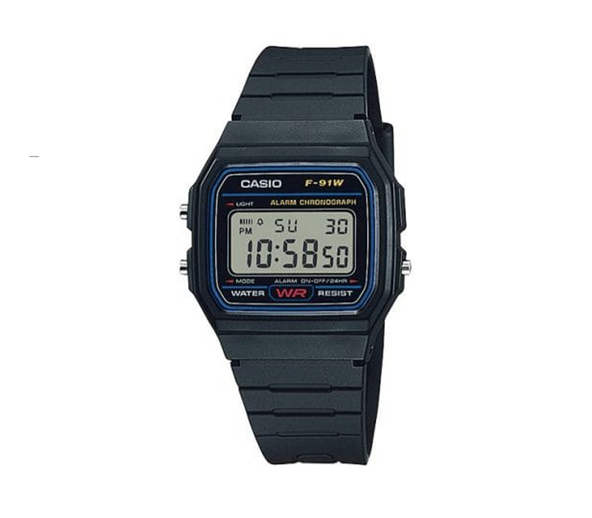 Reloj digital para caballero F-91W-1D Casio