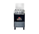 Cocina a gas 20" de piso 4h c/horno mod.sencillo acero sj-20a SJ Electronics