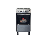 Cocina a gas 20" de piso 4h c/horno mod.sencillo acero sj-20a SJ Electronics