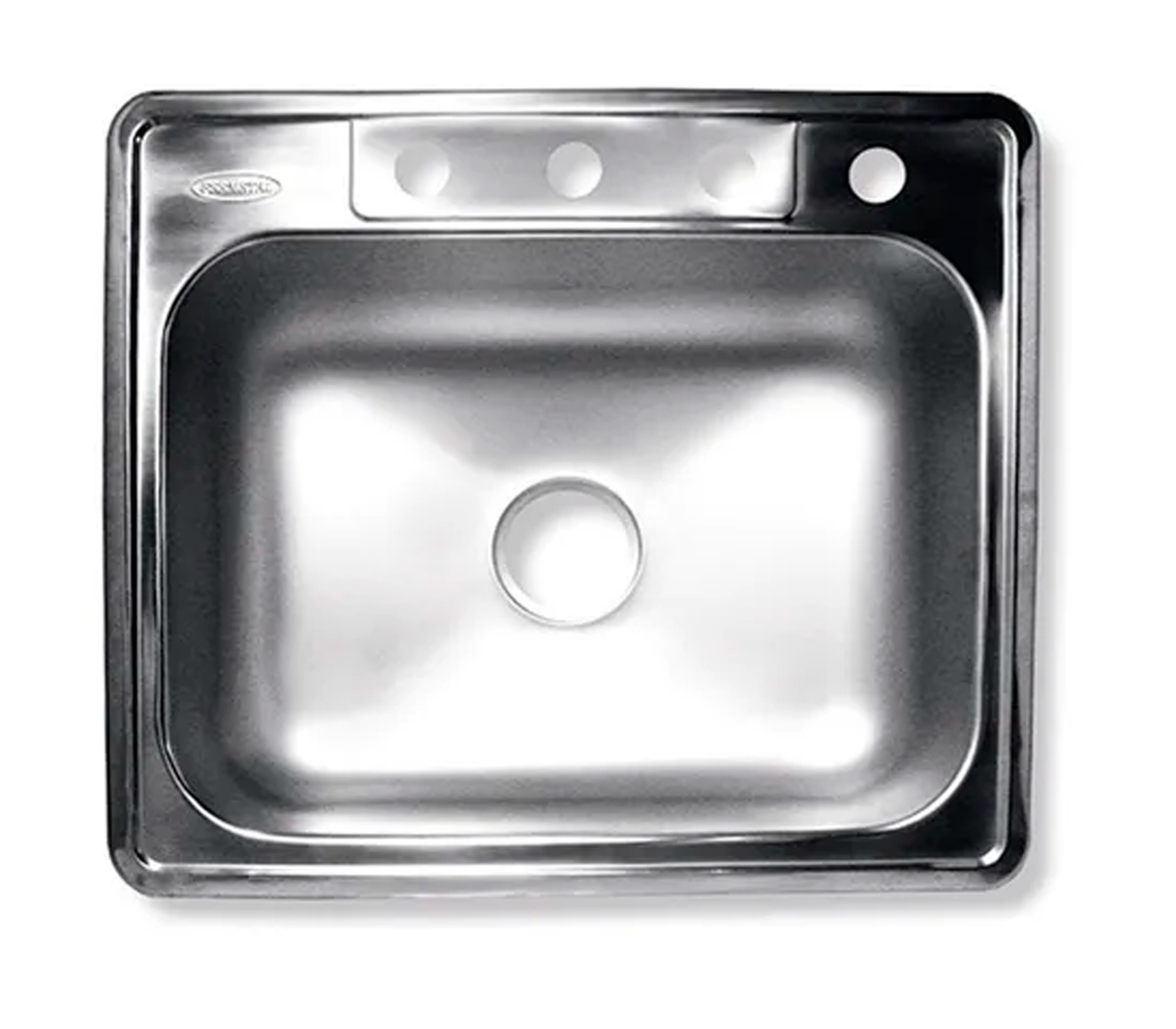 Fregadero 64X56CM 1 Ponchera Fermetal