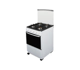 Cocina a gas 20" de piso 4 hornillas horno blanca GPCC1003522 Gplus