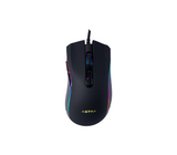 Mouse Gaming rgb alámbrico usb 7 botones 7200dp negro Astra