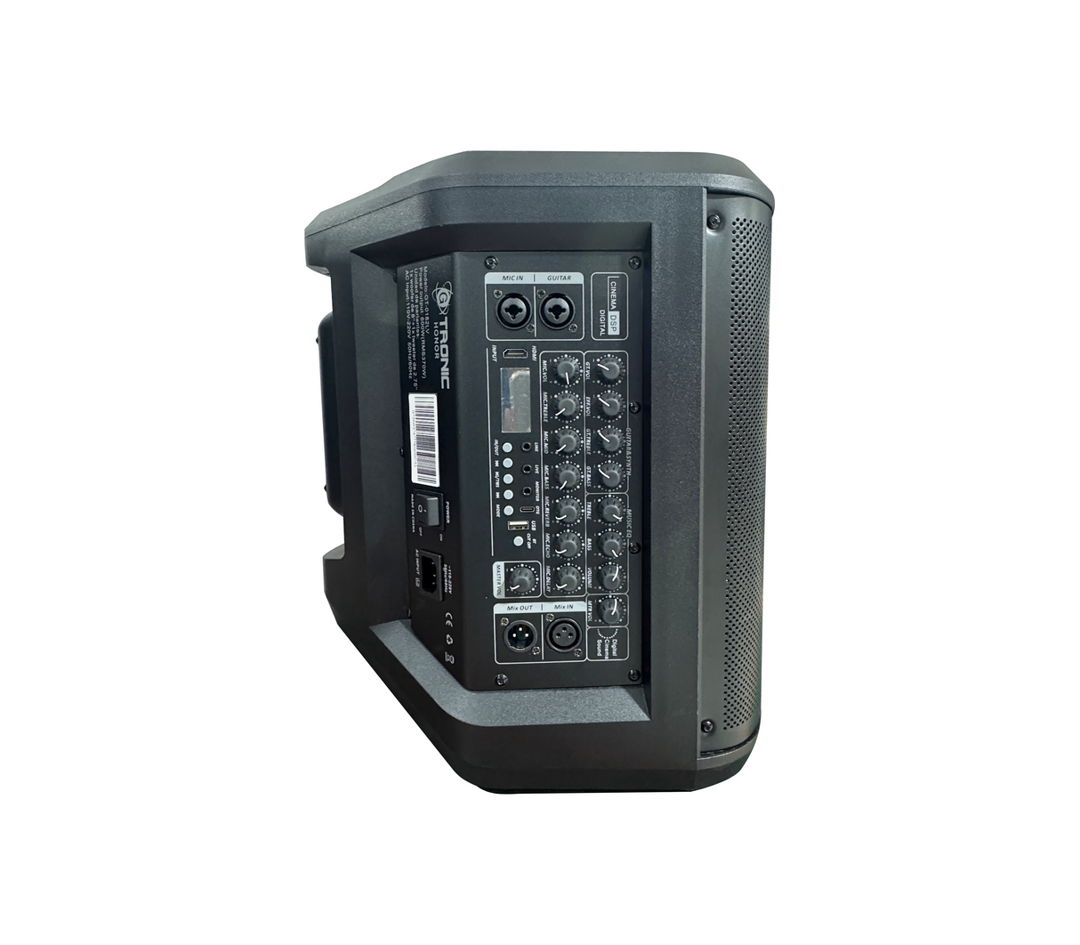 Corneta Thunder live 8" 600 W negro honor Gtronic