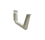 Gancho soporte para canal de lluvia pvc blanco Chemical Containment