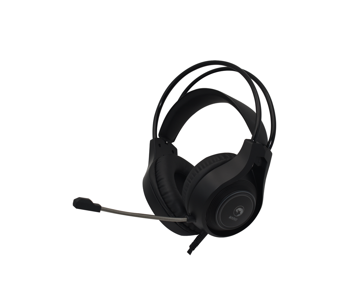 Audífonos Gaming c/micrófono tactic 30 negro Marvo