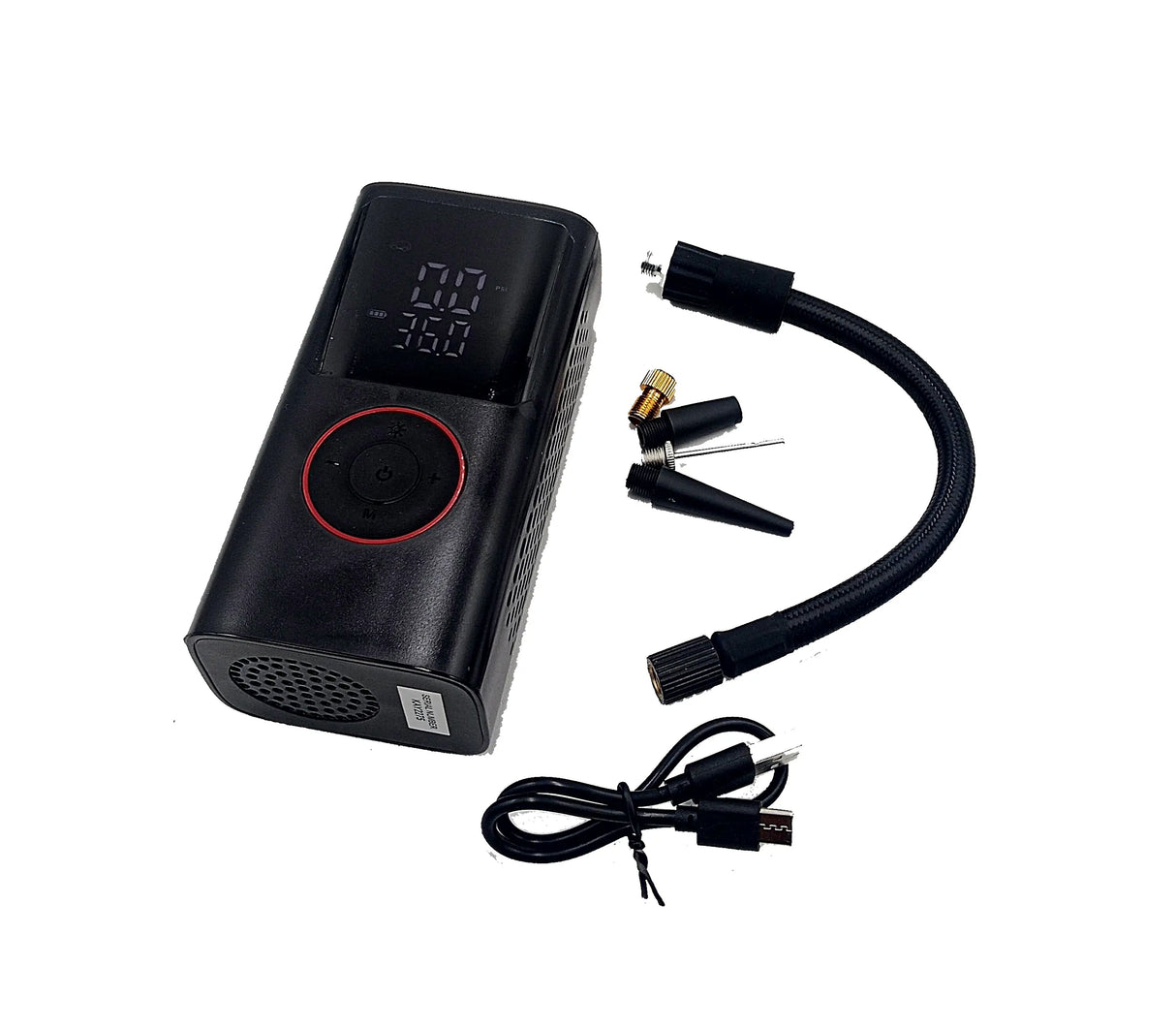 Inflador eléctrico portátil multifuncional KX