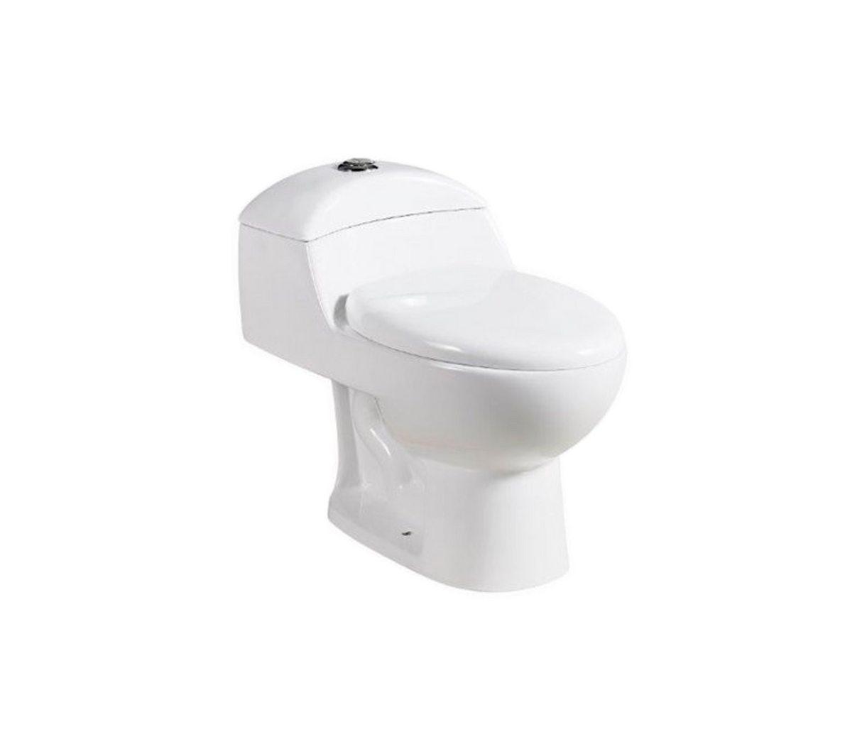 Inodoro 1pza semi lujosa 670x410x600mm doble Flushing mod 9030 Isonic