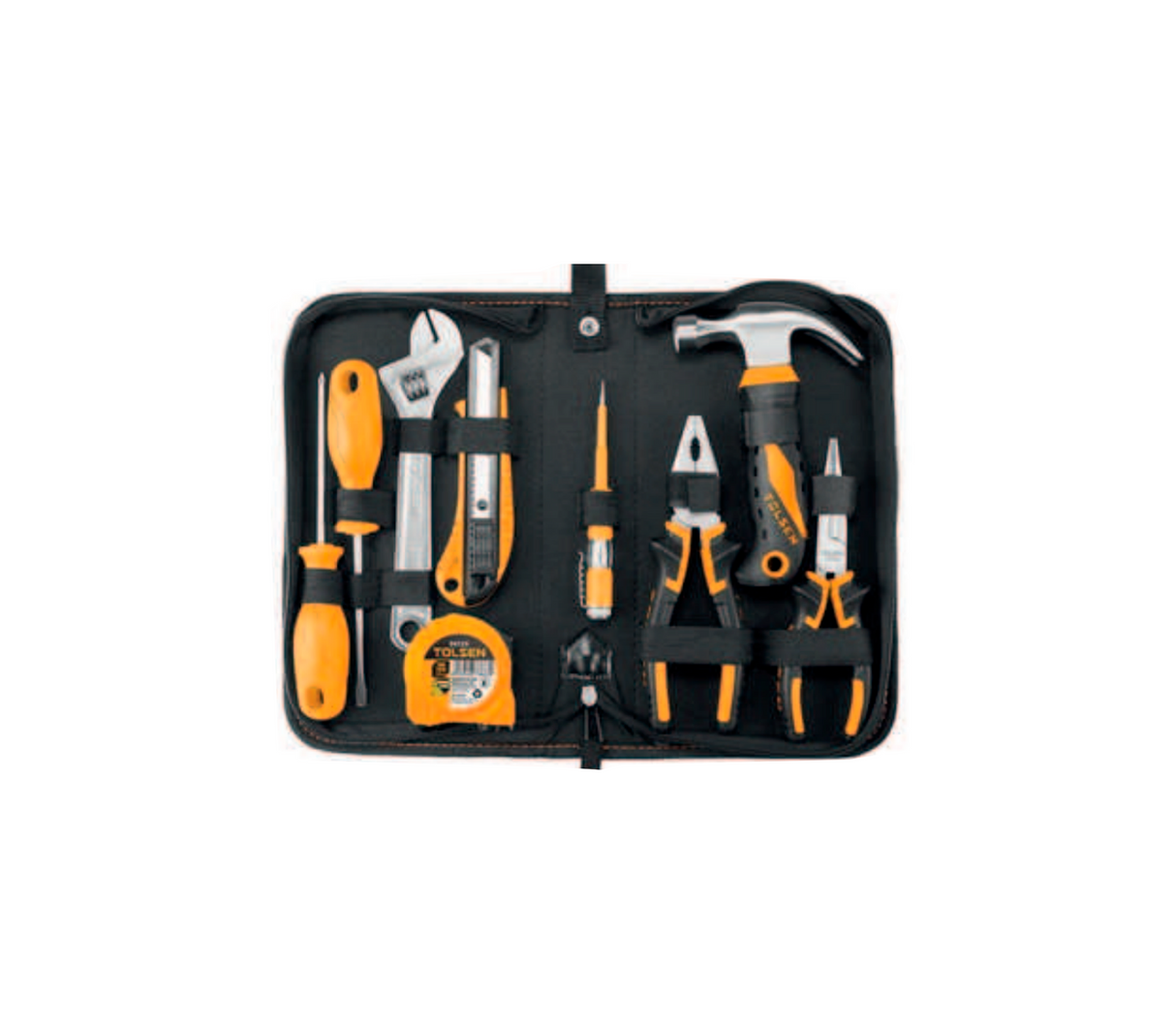 Juego de herramientas manuales 9 pzas Tolsen