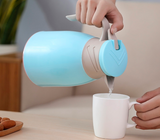 Jarra de café térmico 1 litro azul claro Vacuum Flask