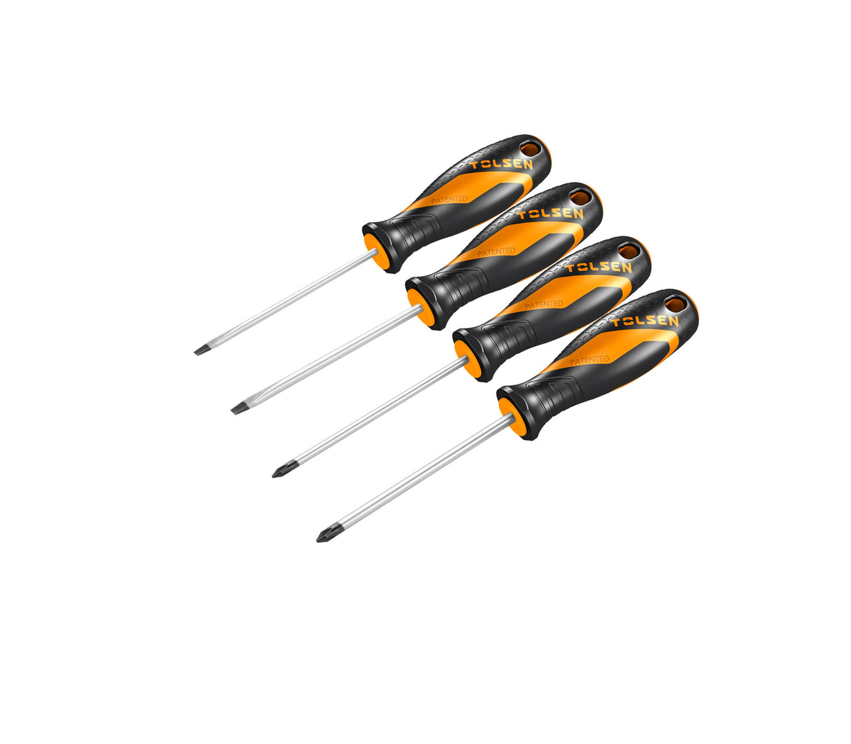 Juego de destornilladores 4 piezas Tolsen