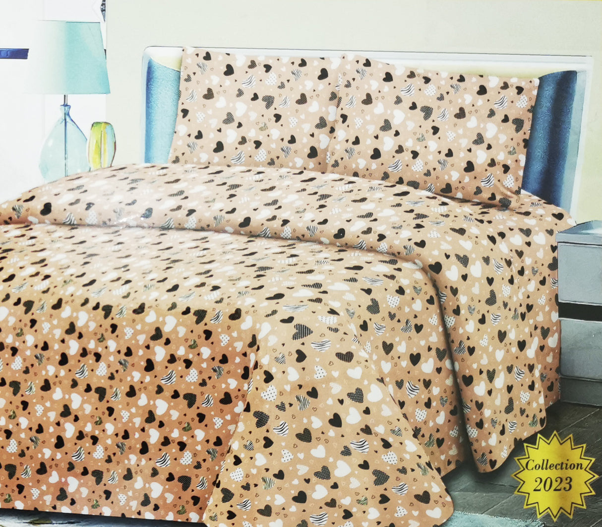 Juego de sábana matrimonial Logan & Mason