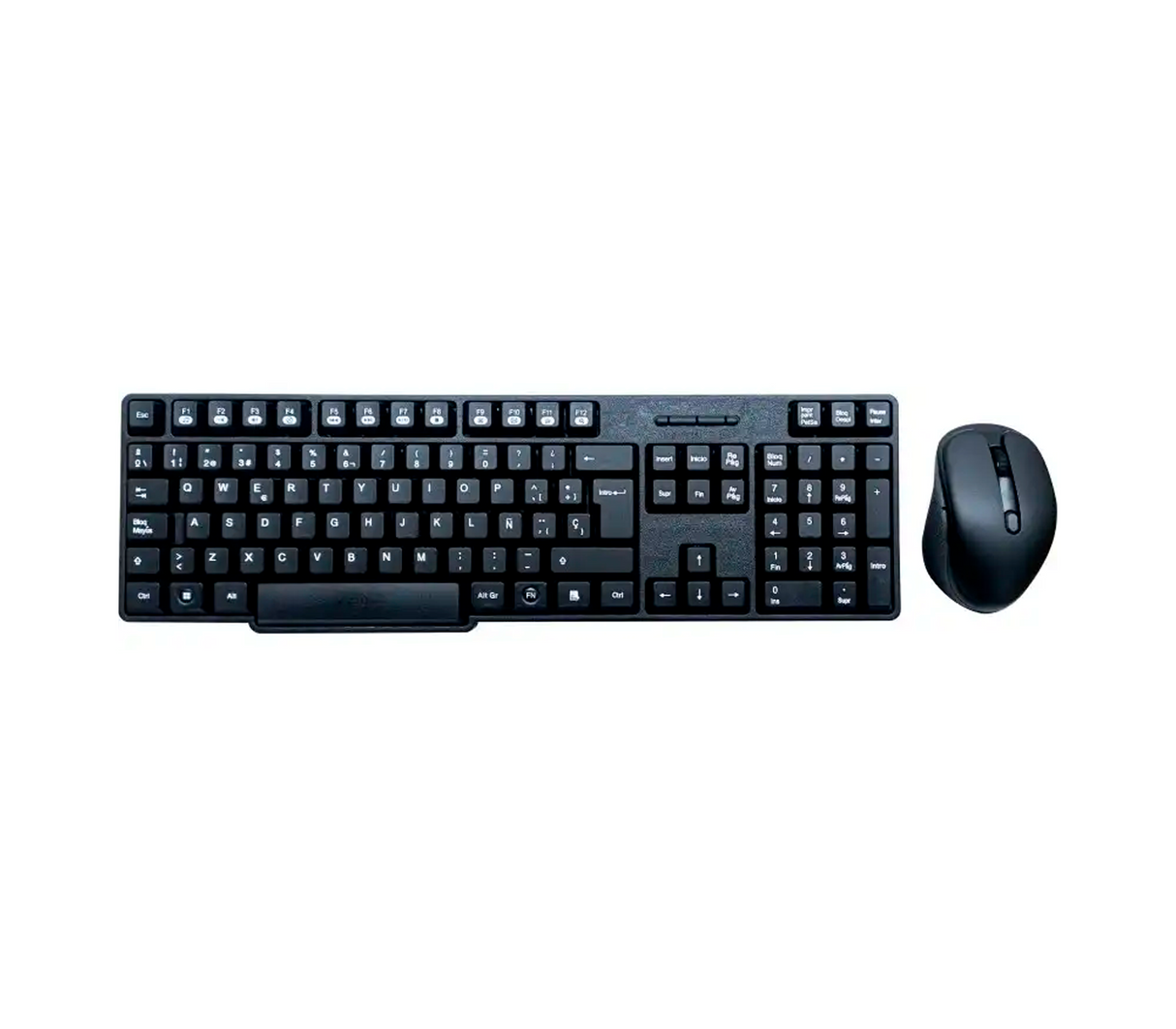 Combo inalámbrico teclado + mouse km889 negro Jemip