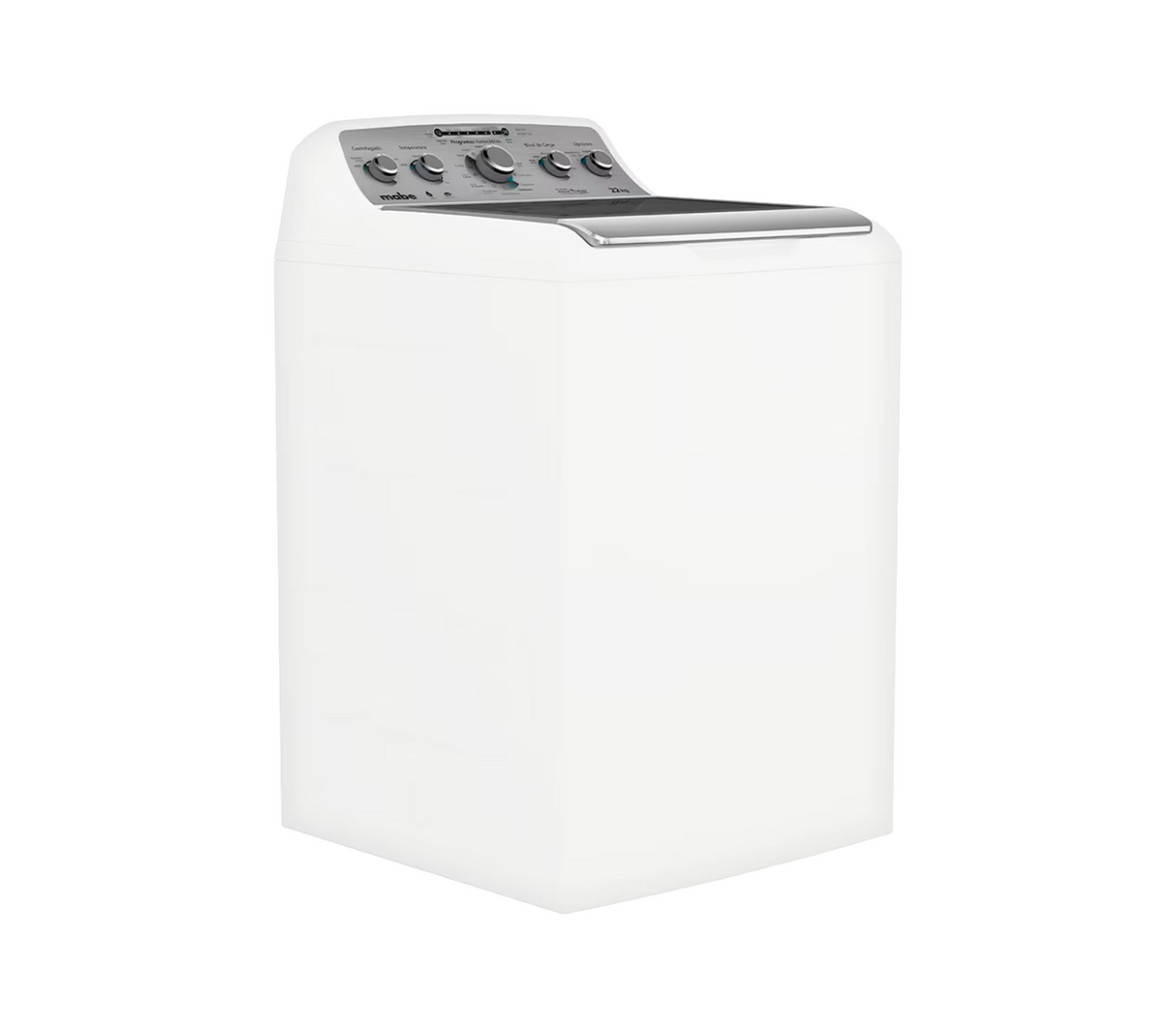 Lavadora automática 22 kg carga superior blanca Mabe