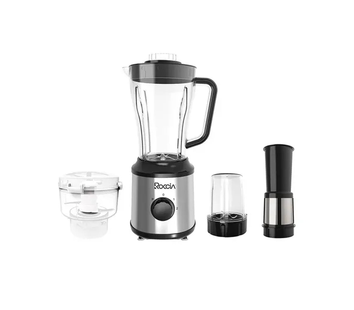 Licuadora multifuncional 1.8 litros 600w acero Roccia