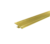 Perfil de aluminio H line 2.45m gold Powerfik