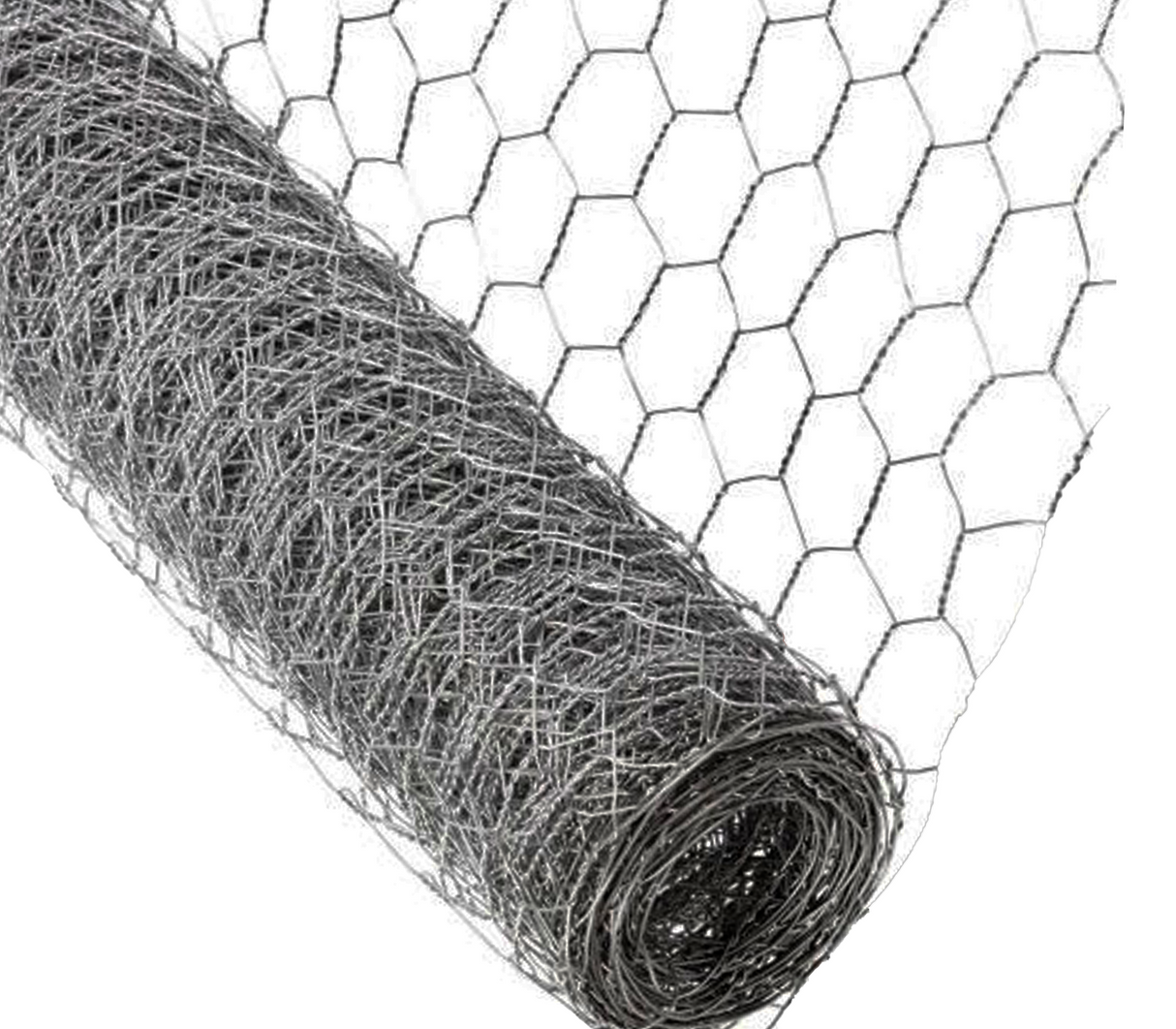 Malla hexagonal electrogalvanizada 1" x 45m x 1m cod.5-329-2 zasc