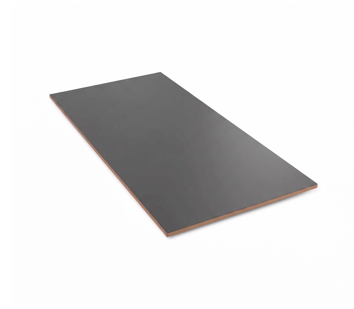 Lámina de melamina MDF 15mm 1,22x2,44m gletleman gray mate Powerfik