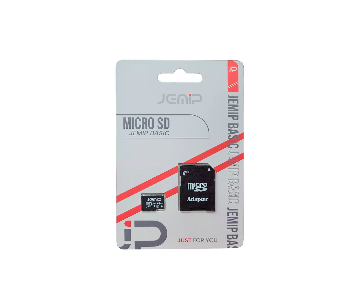 Memoria micro Sd 64gb + adaptador Jemip