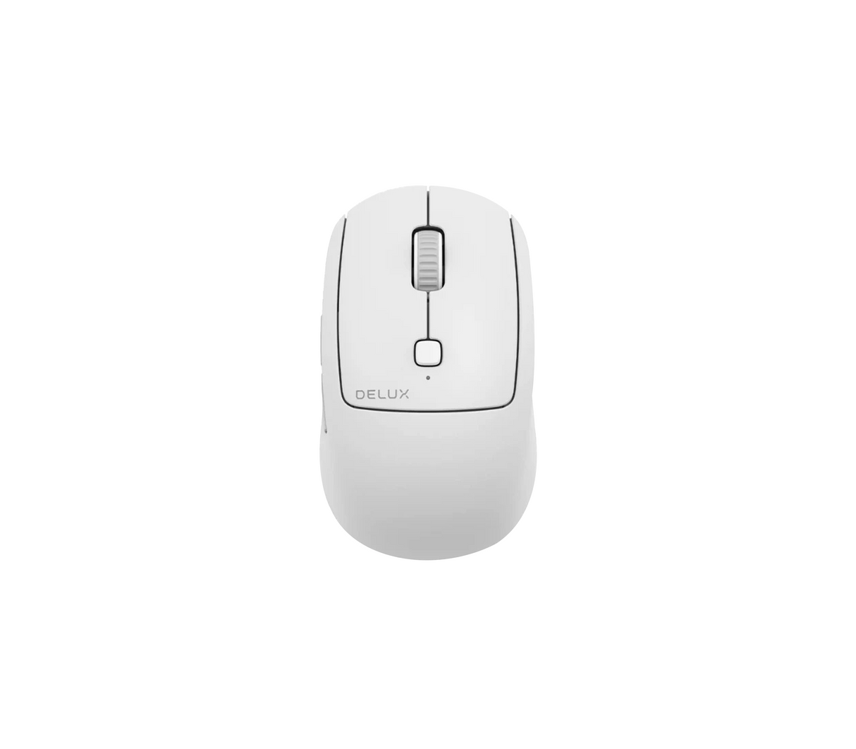 Mouse inalámbrico blanco 2.4 ghz Delux