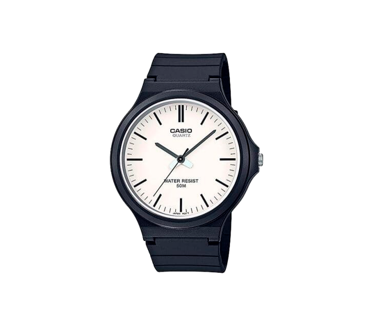 Reloj análogo casual negro/blanco Casio