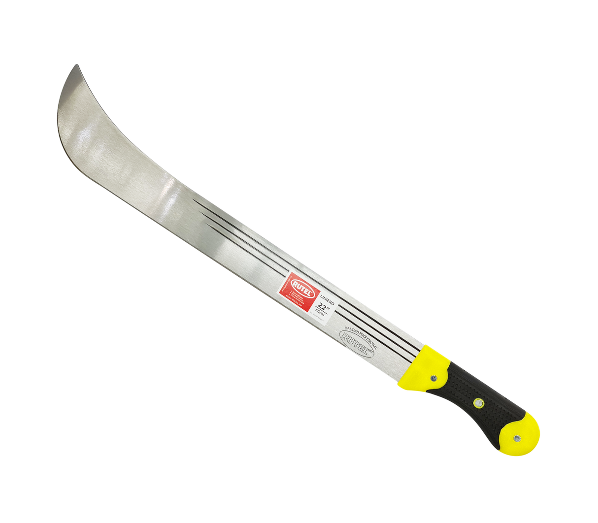 Machete mango plástico liniero 22" Rutel