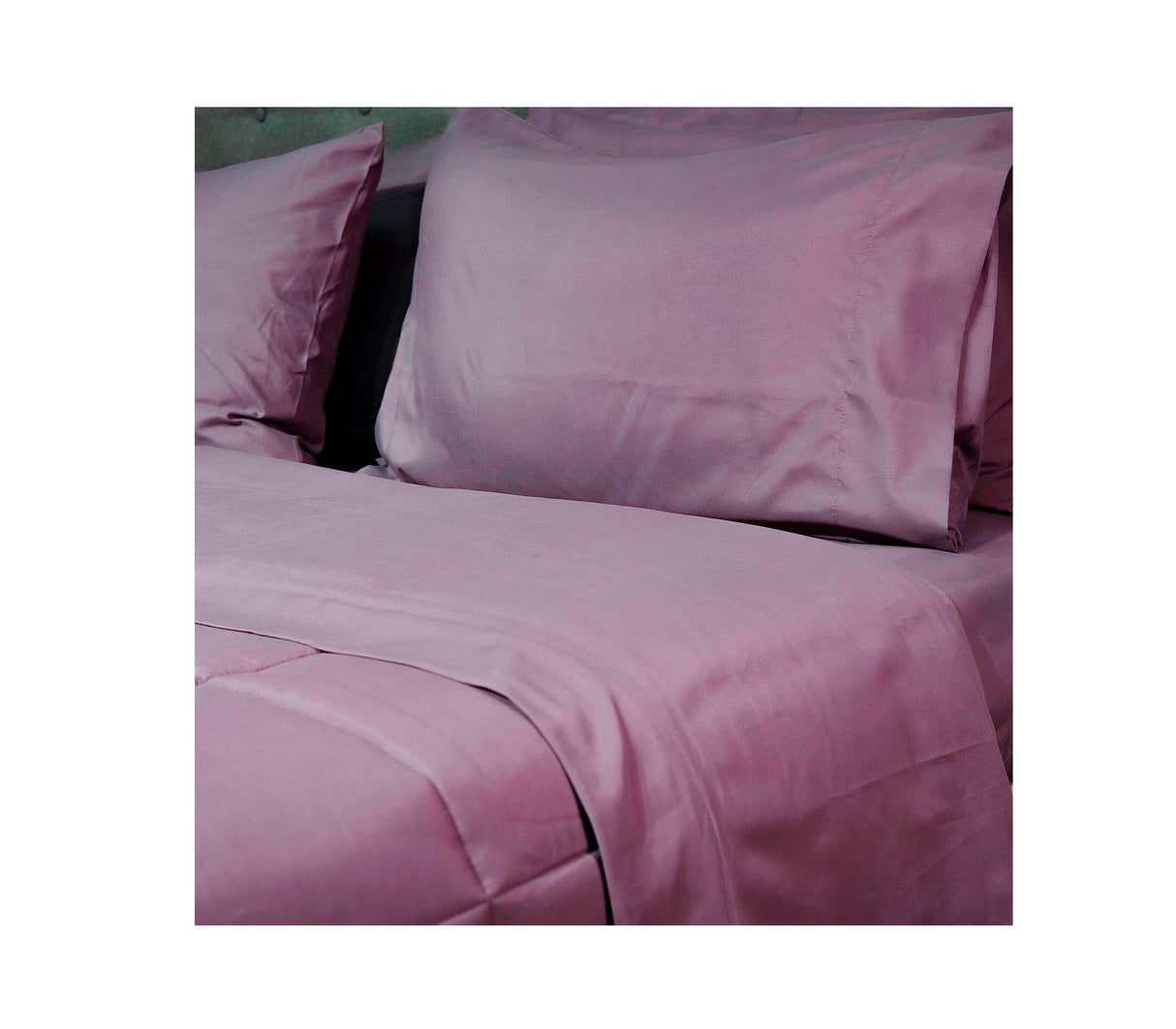 Juego de sábana microfibra individual unicolor Ama de Casa