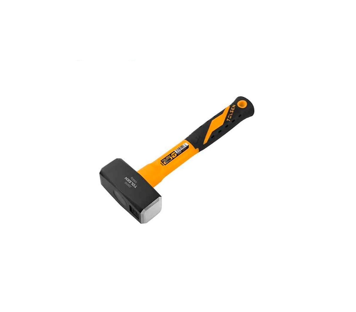 Mandarria cabezal cuadrado con mango de fibra Tolsen