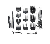 Máquina de cortar cabello kit prof 15 piezas Sankey