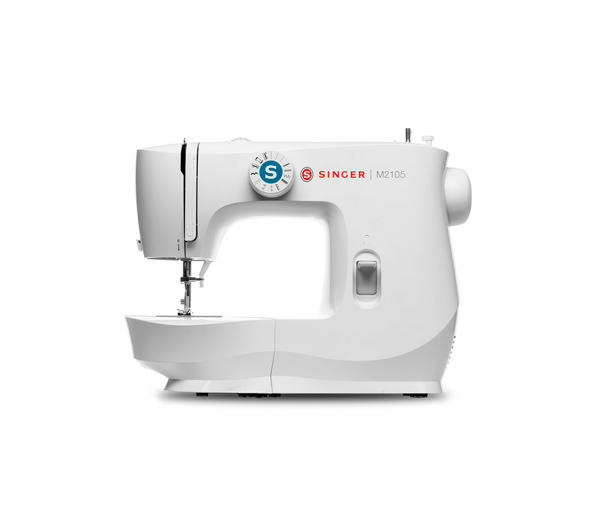 Máquina de coser 8 puntadas c/4 prénsatelas blanca Singer