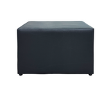Mesa de centro rectangular tapizado bipiel negro Mon Flex