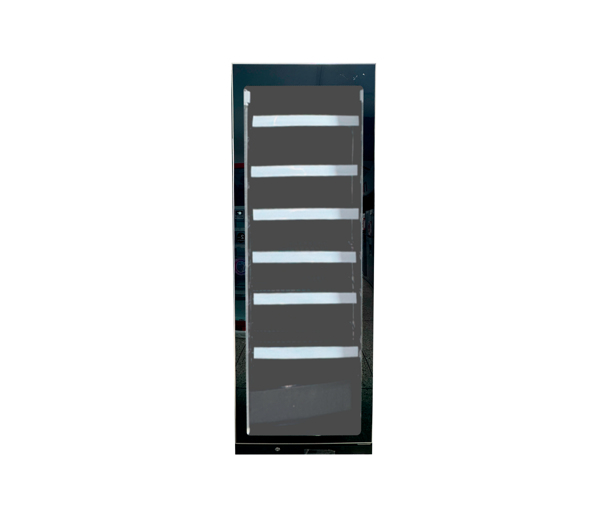 Nevera exhibidora 1 puerta 16.2 pies negro Jaguar