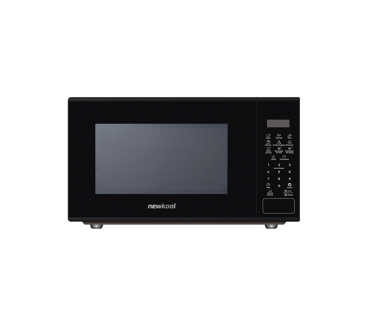 Horno microondas 20 litros digital negro Newkool