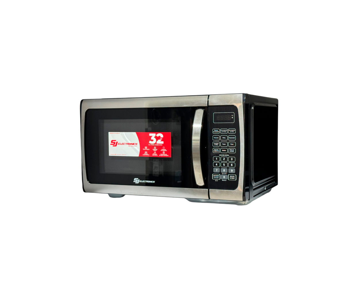 Microondas 32 litros SJ-M32LA2 acero Sj Electronics